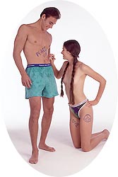 You have navel lint, you know.