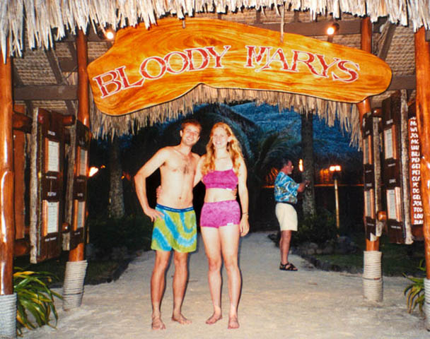 This beats the heck out of that idea to honeymoon in Cleveland!